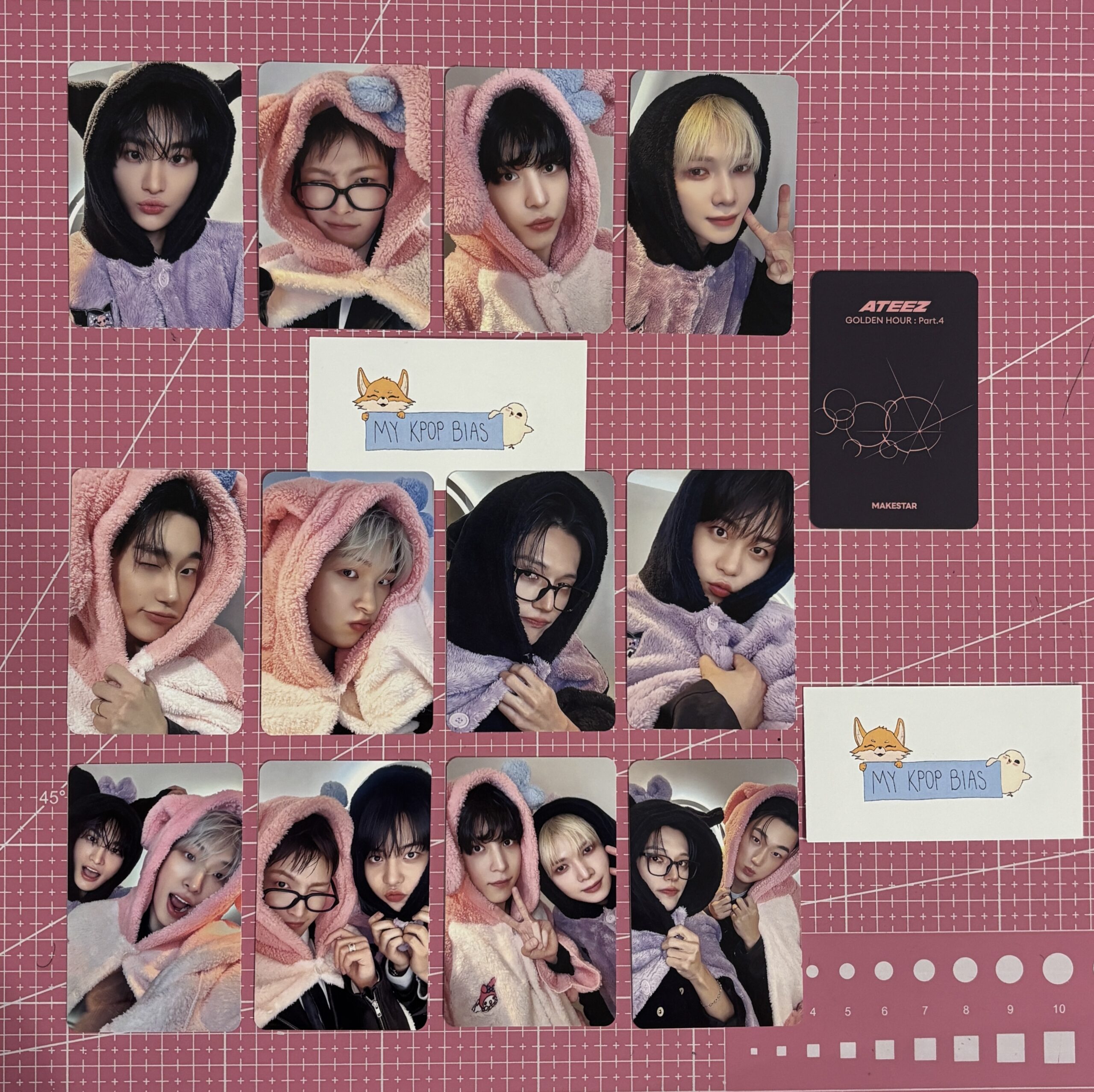 GOLDEN HOUR : Part.4 (Makestar meet&call event photocards)