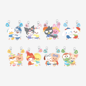 HUG PLUSH KEYRING - SKZOO X SANRIO CHARACTERS (16 versiones)