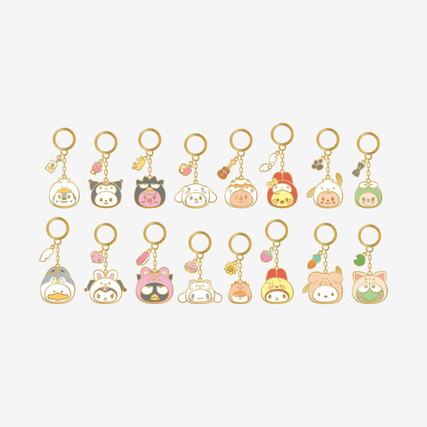 METAL KEYRING - SKZOO X SANRIO CHARACTERS (16 versiones)
