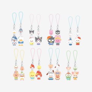 MINI FIGURE COUPLE KEYRING - SKZOO X SANRIO CHARACTERS (8 versiones)