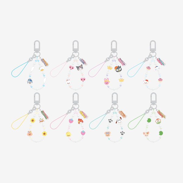 PHONE BEADS STRAP - SKZOO X SANRIO CHARACTERS (8 versiones)