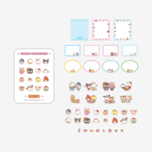 TIN CASE STICKY NOTE SET - SKZOO X SANRIO CHARACTERS
