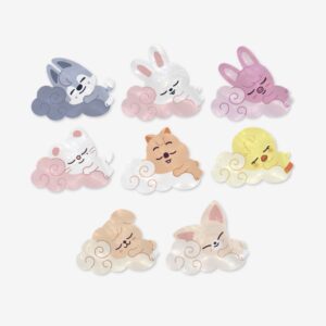 SKZOO ACRYLIC HAIR CLIP - RUN IT (8 versiones)