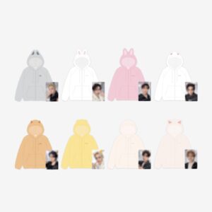 SKZOO FLEECE HOOD ZIP-UP  -  RUN IT (8 Versiones)