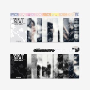 POSTCARD BOOK & ROLL STICKER SET - RUN IT (2 Versiones)