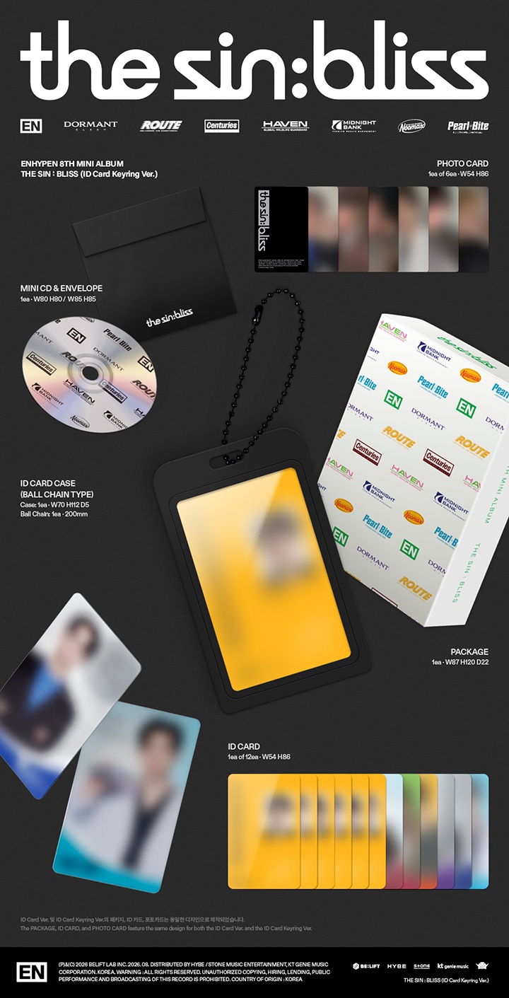 THE SIN : BLISS (ID Card Keyring Ver.) – PREVENTA - Image 2