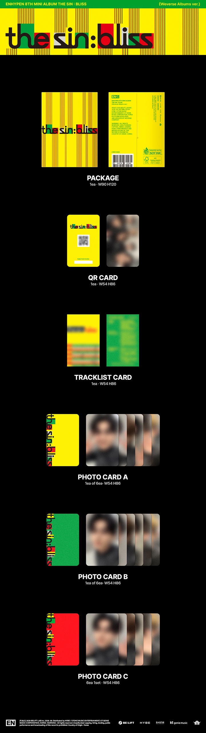 THE SIN : BLISS (Weverse Ver.) – PREVENTA WEVERSE SHOP - Image 3