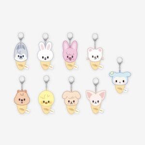 PLUSH KEYRING ICECREAM Ver. - THIS & THAT (9 Versiones)